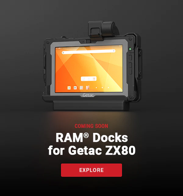RAM Docks for Getac ZX80
