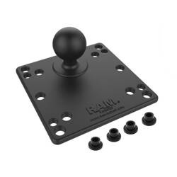 RAM® 100x100mm VESA Plate with Ball - C Size