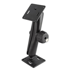 RAM® Double 75x75mm VESA Mount with Key Lock Knob - Long