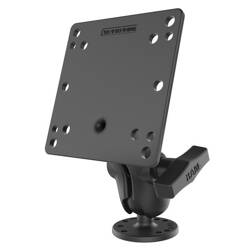 RAM® Double Ball Mount with 100x100mm VESA Plate - C Size Short