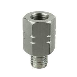 RAM® Female M10-1.25 to Male M10-1.5 Thread Adapter - 20mm Long