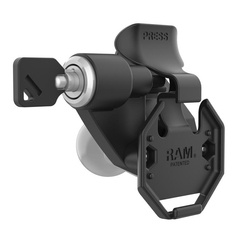 RAM® Left Locking Holder for Tablets with GDS® Uni-Conn™ Button