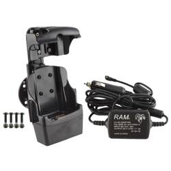 RAM® Quick-Draw™ Jr Powered Dock for Motorola MC5590 - Cig Charger