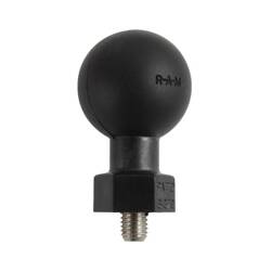 RAM® Tough-Ball™ with 1/4"-28 x .25" Threaded Stud - B Size