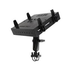 RAM® Tough-Tray™ Double Ball Mount with Double U-Bolt Rail Base