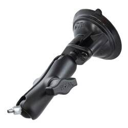 RAM® Twist-Lock™ Suction Cup Mount with 1/4"-20 Threaded Stud - Medium