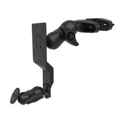 RAM® Universal Forklift Post Mount with Round Plate & Accessory Option