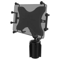 RAM® X-Grip® with RAM-A-CAN™ II Cup Holder Mount for 12"-13" Tablets