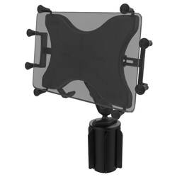 RAM® X-Grip® with RAM-A-CAN™ II Cup Holder Mount for 9"-11" Tablets