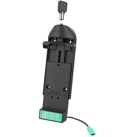GDS® Locking Vehicle Phone Dock with USB Type-C 3.1 for IntelliSkin®