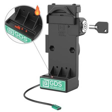 GDS® Uni-Conn™ Locking Spring Loaded Powered Dock - Heated Pins