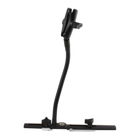 RAM® Cessna Seat Rail Mount with 12" Flex Arm and Double Socket Arm