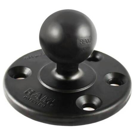 RAM® Large Round Plate with Ball - C Size