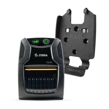 RAM® Quick Release Printer Holder for Zebra ZQ320 Series