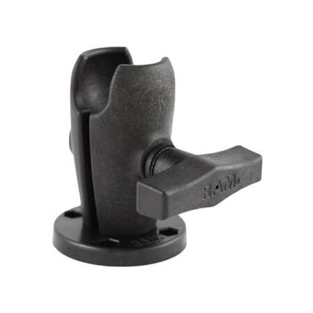 RAM® Single Socket Arm with Round Plate