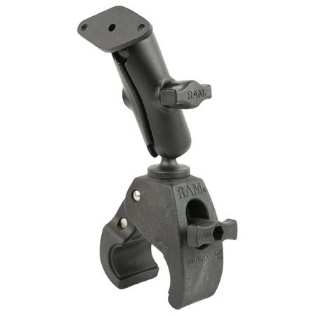 RAM® Tough-Claw™ Medium Clamp Mount with Diamond Plate