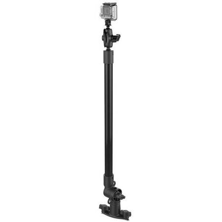 RAM® Tough-Pole™ 24" Action Camera Mount with Single Pipe & Track Base