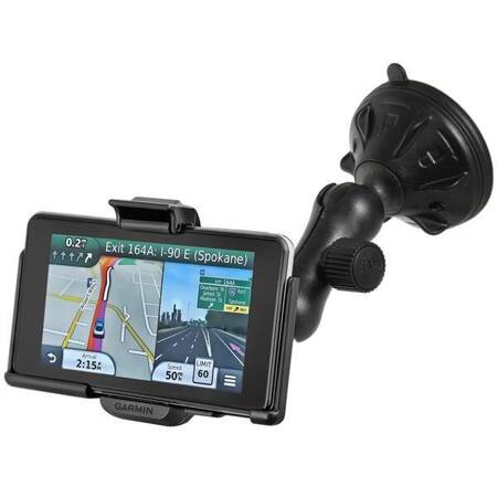 RAM® Twist-Lock™ Low Profile Suction Mount for Garmin nuvi 3450 + More