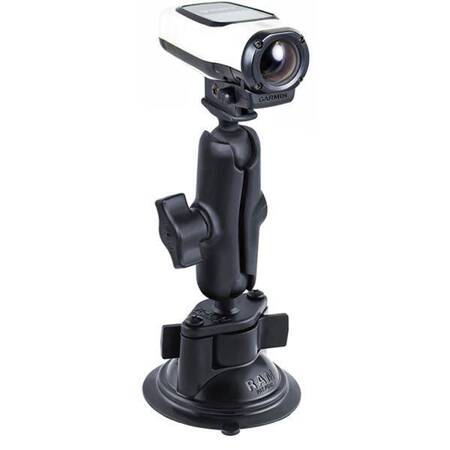 RAM® Twist-Lock™ Suction Cup Mount with Garmin VIRB™ Camera Adapter