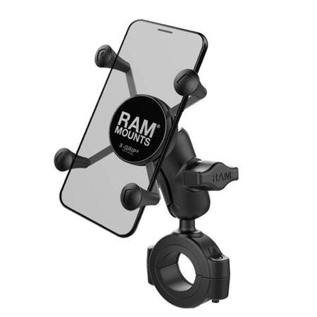 RAM® X-Grip® Phone Mount with RAM® Torque™ Large Rail Base - Short