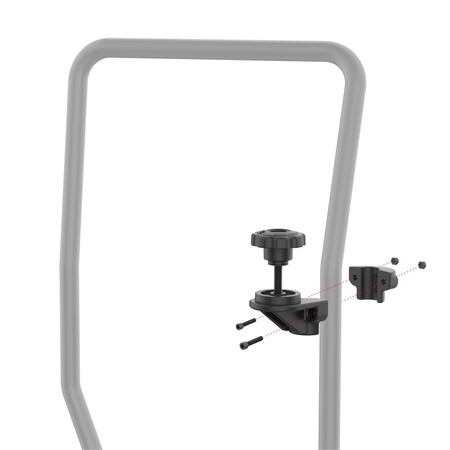 RAM® 90-Degree Swing Arm Flange Base for Tough-Bar™