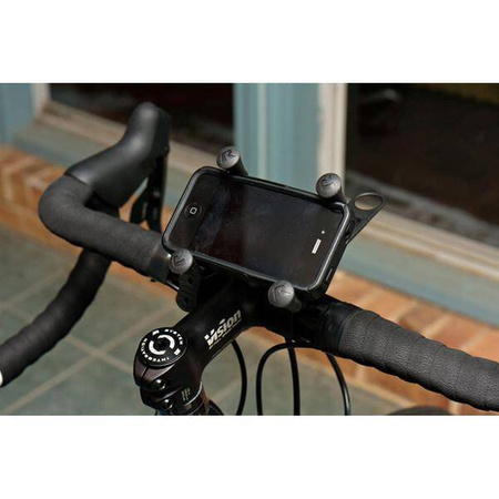RAM® X-Grip® Phone Mount with RAM® EZ-Strap™ Rail Mount