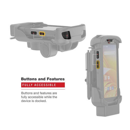 RAM® Form-Fit Powered Dock for Zebra TC73 & TC78
