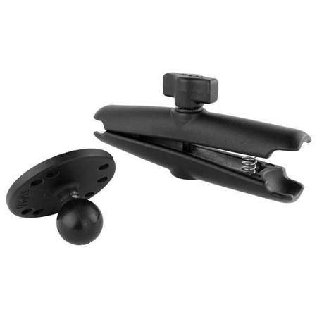 RAM® Double Socket Arm with Round Plate - B Size Long