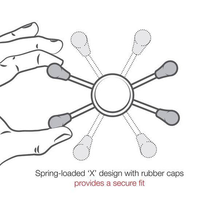 RAM® X-Grip® Large Phone Mount with RAM® Snap-Link™ Tough-Claw™