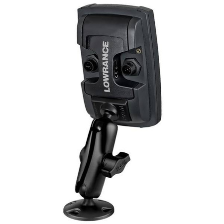 RAM® Composite Double Ball Mount for Lowrance Elite-4 & Mark-4 Series