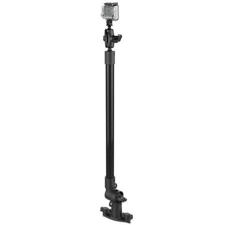 RAM® Tough-Pole™ 24" Action Camera Mount with Single Pipe & Track Base