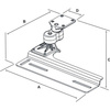 RAM® No-Drill™ Vehicle Base for '96-07 Dodge Grand Caravan + More