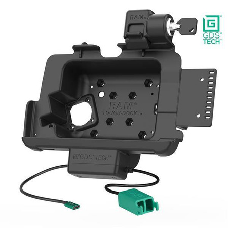 Locking GDS® Power + Dual USB Dock for Zebra ET4x 8" with IntelliSkin®