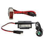 GDS® Modular 10-30V Charger with Male USB Type-C & RP1226 Connector