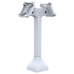 RAM® 14" Pedestal Mount with Dual 75mm VESA Adapters - Gray
