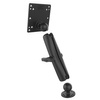 RAM® Double Ball Mount with 100x100mm VESA Plate - C Size Long