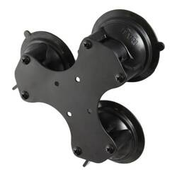 RAM® Twist-Lock™ Triple Suction Cup Base