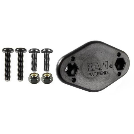 RAM® EZY-Mount™ Quick Release Male Adapter