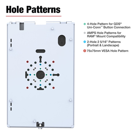 RAM® Safe-Case™ for Zebra ET4x 10" Tablet - Gray