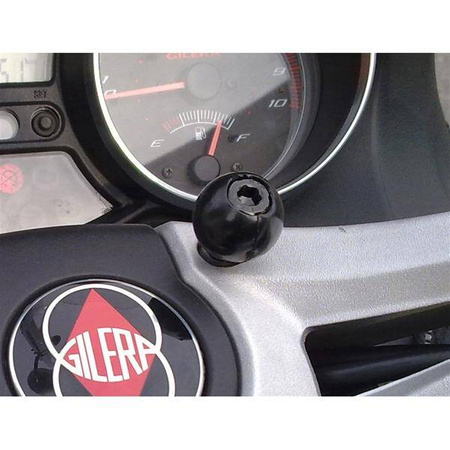 RAM® Motorcycle Handlebar Clamp Mount with M8 Bolts - Short