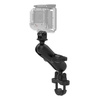 RAM® U-Bolt Double Ball Mount with Action Camera Adapter - Medium