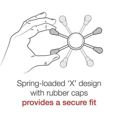 RAM® X-Grip® Large Phone Mount with RAM® Tough-Strap™ Handlebar Base