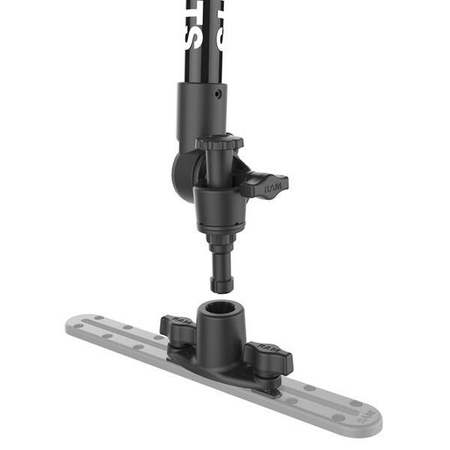 RAM® Tough-Pole™ 48" Camera Mount with Double Pipe & Dual Track Base