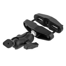 RAM® Universal Post Clamp Mount with Diamond Plate - C Size Short Arm