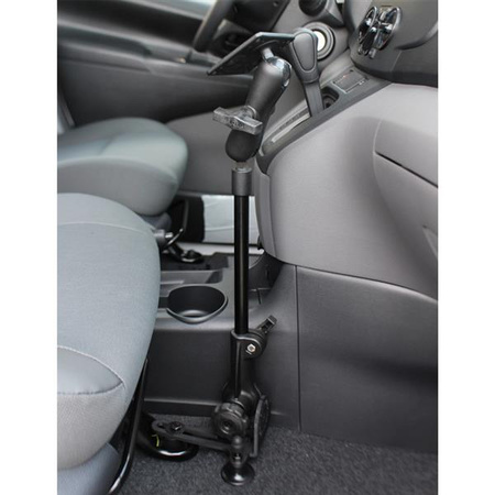 RAM® Pod HD™ Vehicle Mount with 12" Aluminum Rod and 75x75mm VESA Plate