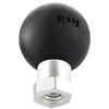 RAM® Ball Adapter with 1/4" - 20" Threaded Hole and Hex Post - B Size
