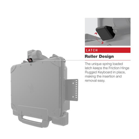 RAM® Form-Fit Holder for Zebra ET8x 2-in-1 Tablet