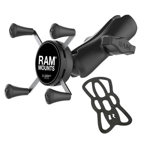 RAM® X-Grip® Phone Holder with Composite Double Socket Arm