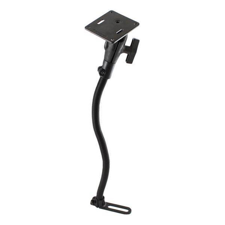 RAM® Pod™ I Vehicle Mount with 18" Aluminum Rod and 75x75mm VESA Plate