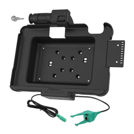 GDS® Key Locking Power + USB-A & RJ45 Dock for Zebra ET5x 10.1"